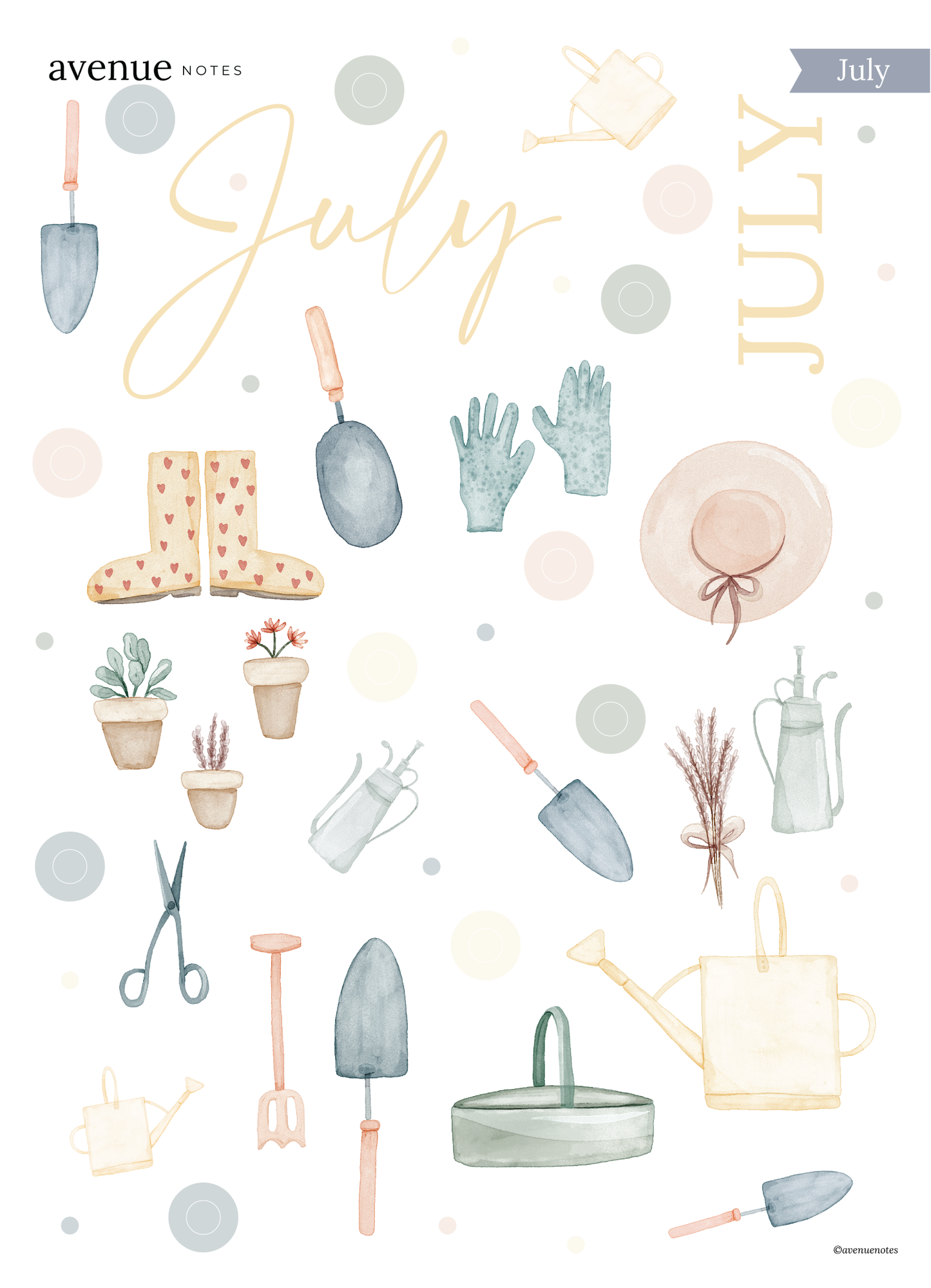 cottage love series - july