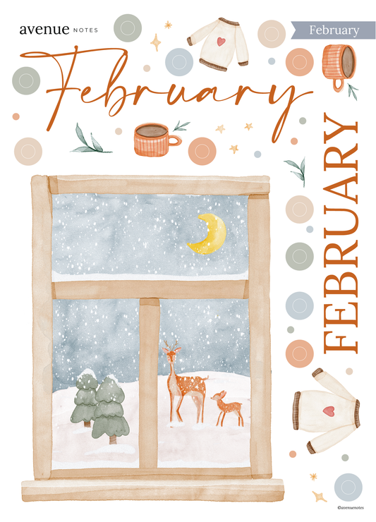cottage love series - february