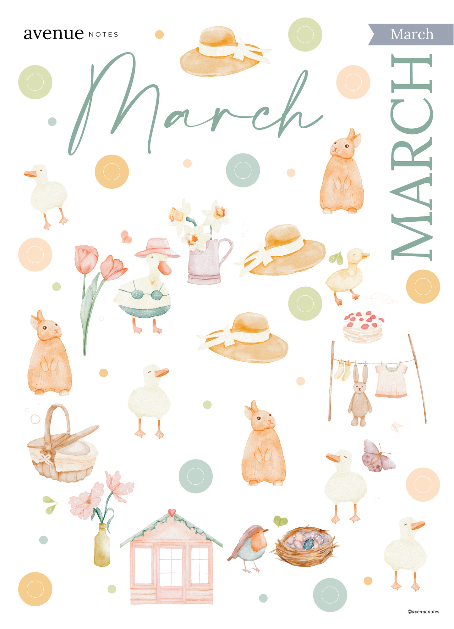 cottage love series - march