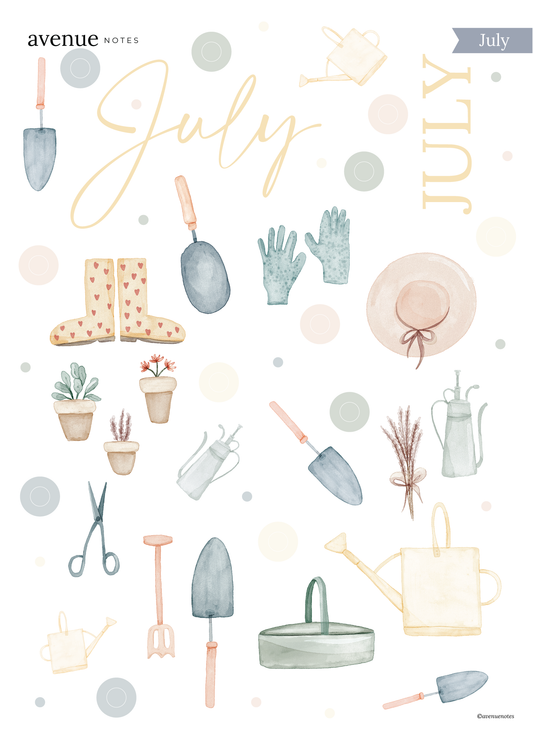 cottage love series - july