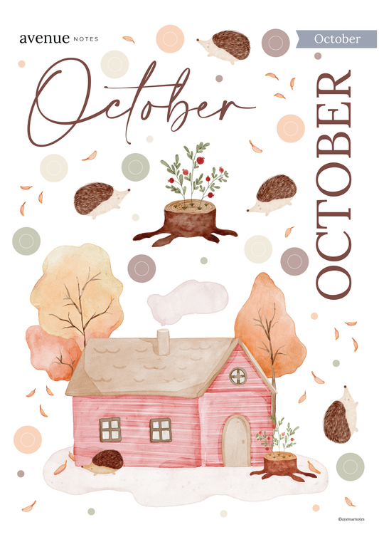 cottage love series - october