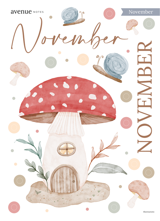 cottage love series - november
