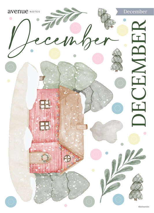 cottage love series - december