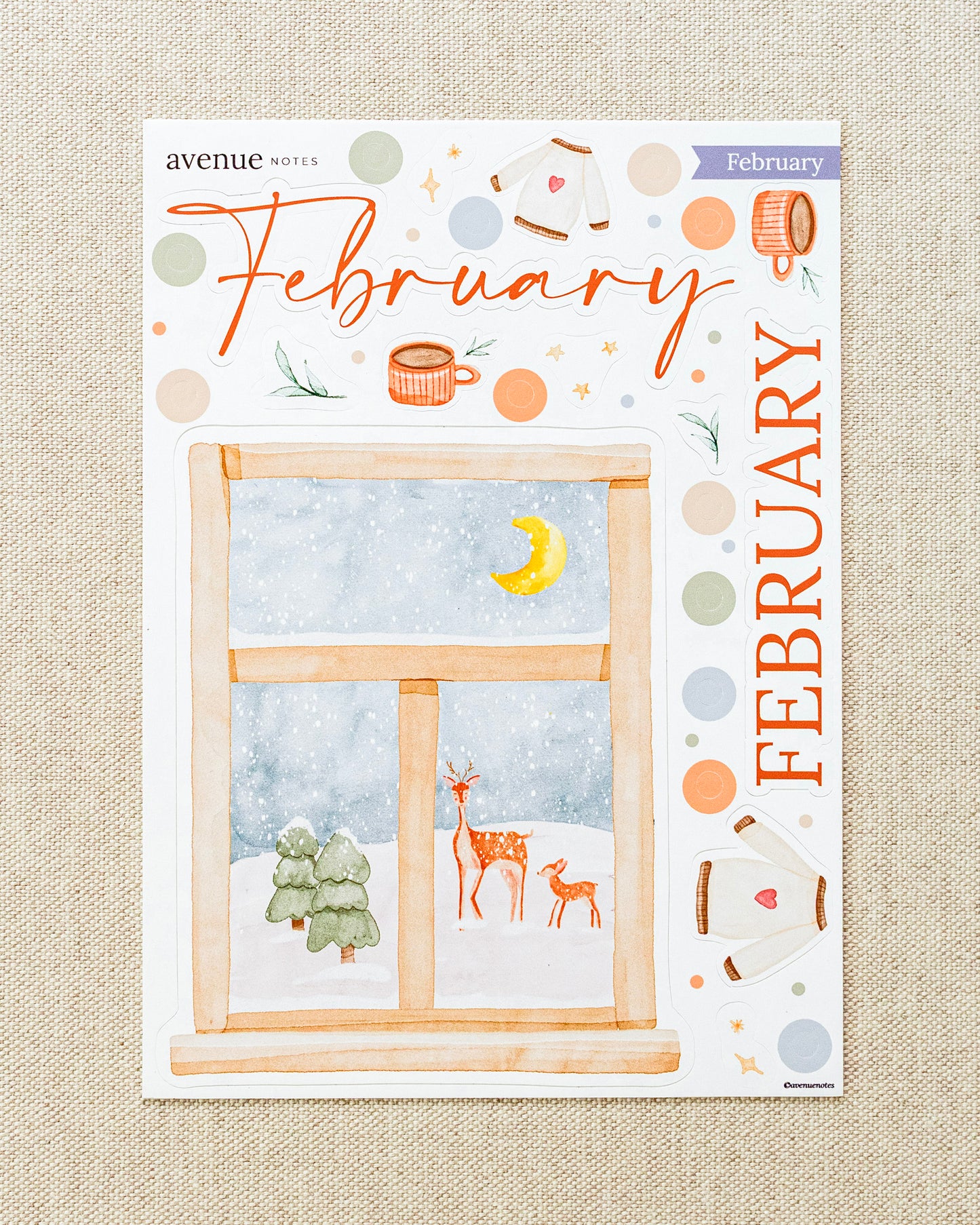 cottage love series - february