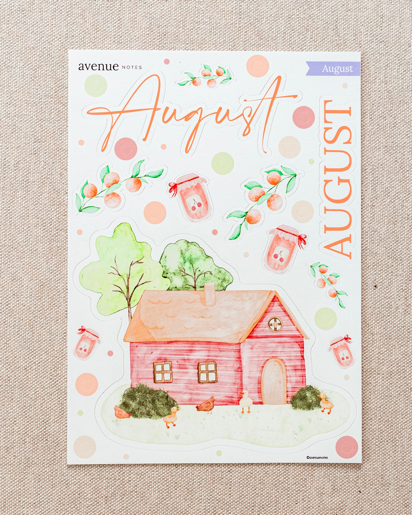 cottage love series - august
