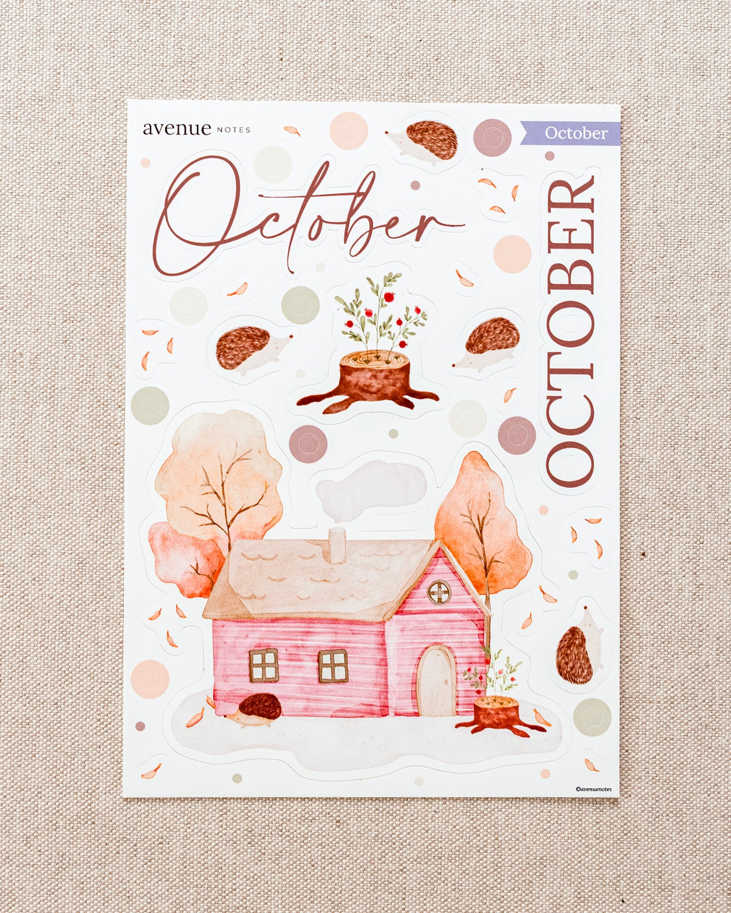 cottage love series - october