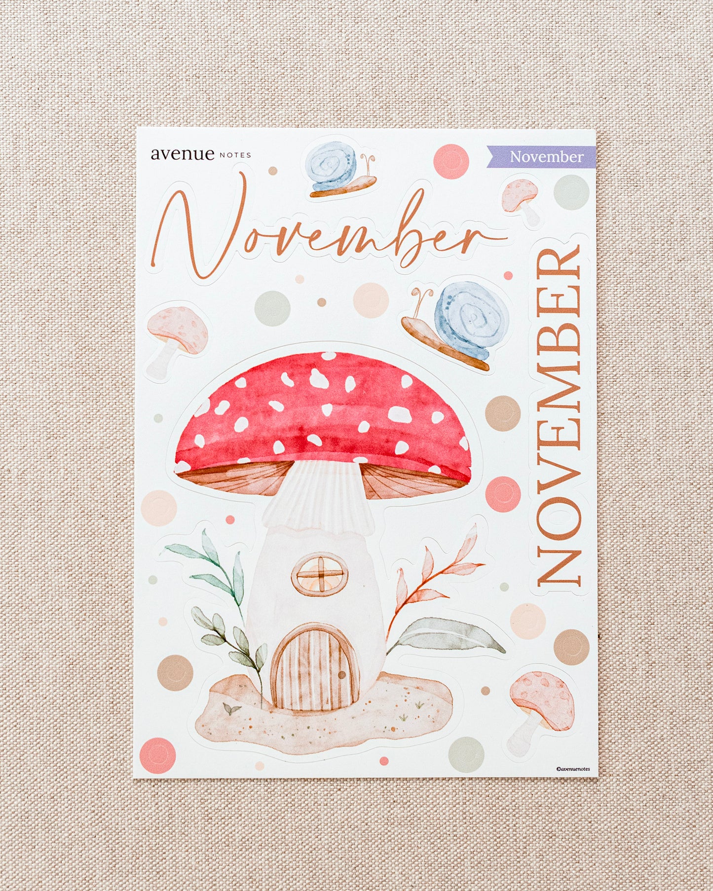 cottage love series - november